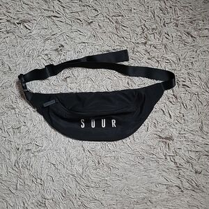 Sour Solution Skateboards Hipster Bum Bag Fannypack Black Festival Rave Travel ✨